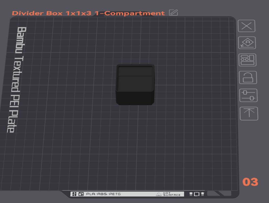 Gridfinity Divider Bins