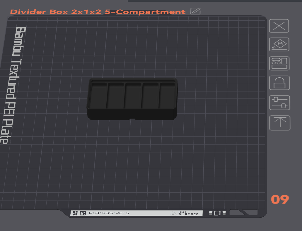 Gridfinity Divider Bins