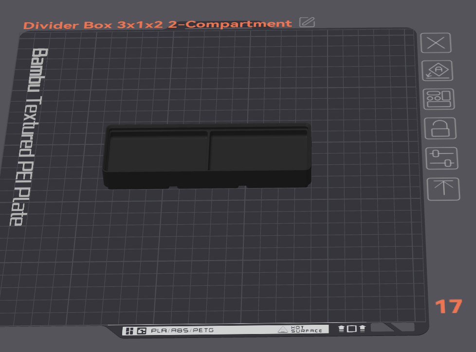 Gridfinity Divider Bins