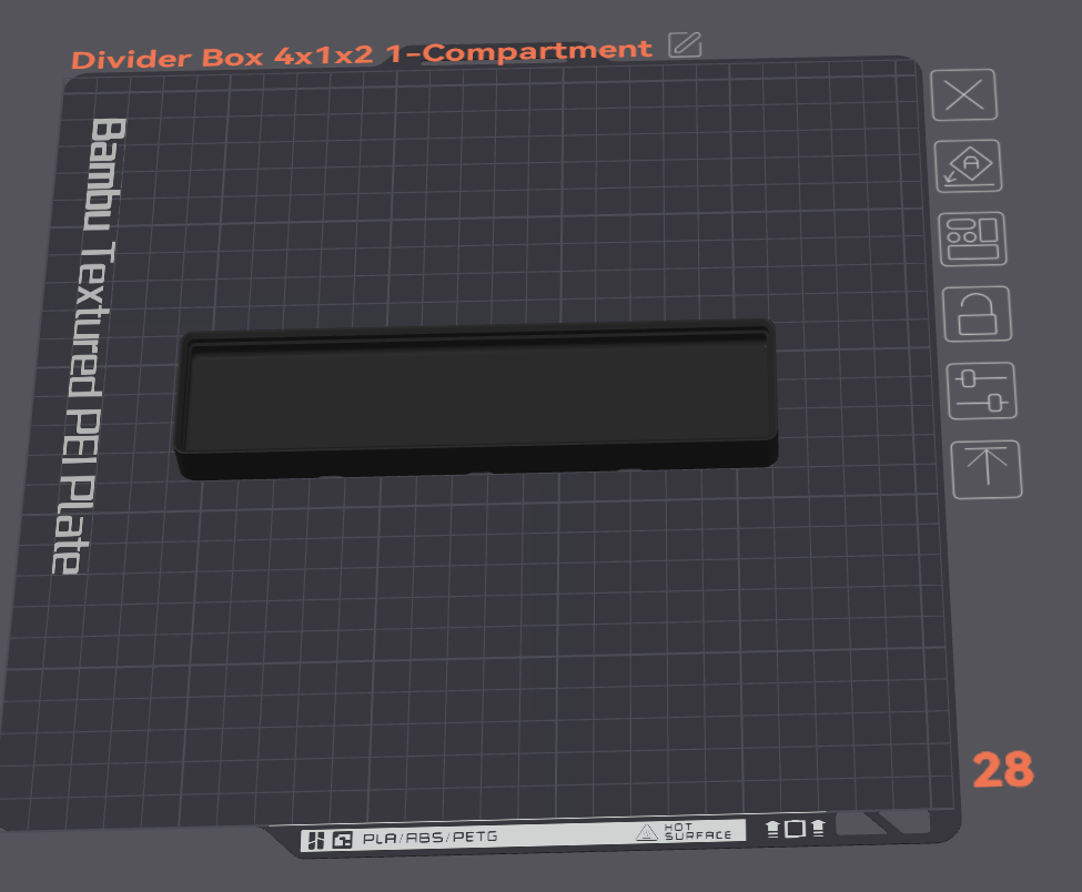 Gridfinity Divider Bins