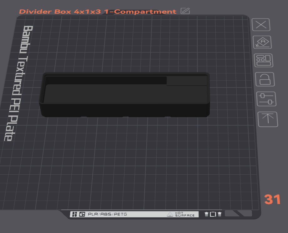Gridfinity Divider Bins