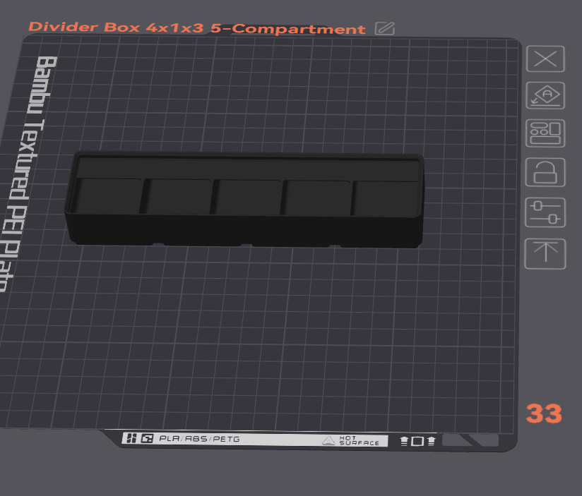 Gridfinity Divider Bins