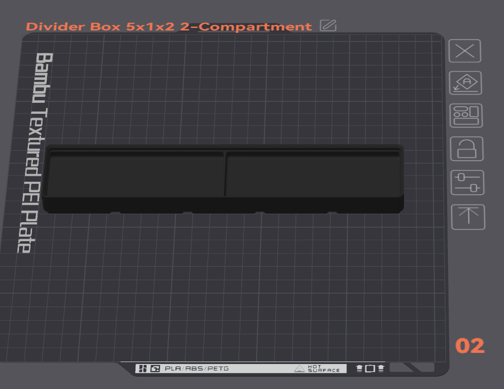 Gridfinity Divider Bins