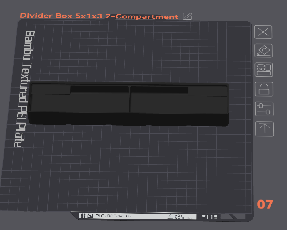 Gridfinity Divider Bins