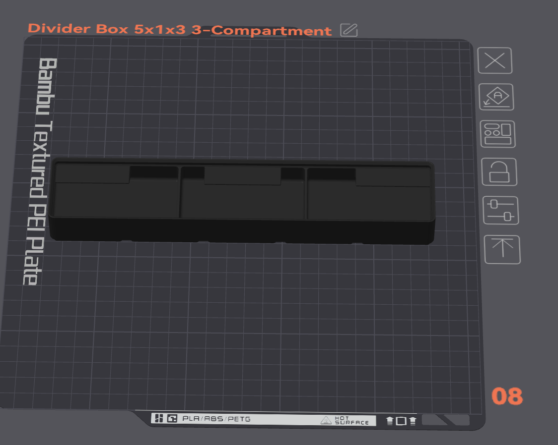 Gridfinity Divider Bins