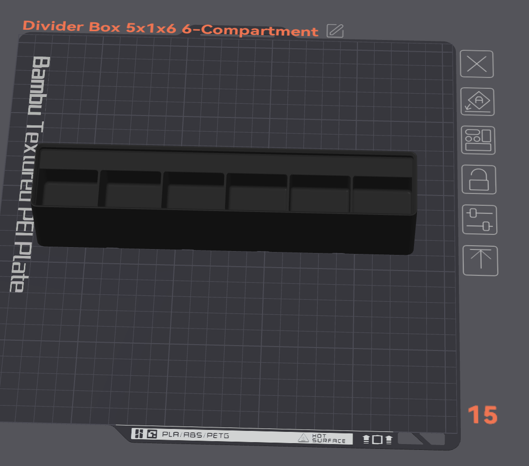 Gridfinity Divider Bins
