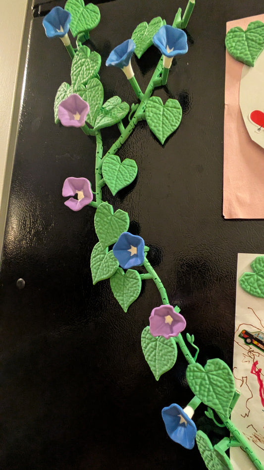 ForgeCore Morning Glory Ivy Fridge Magnets