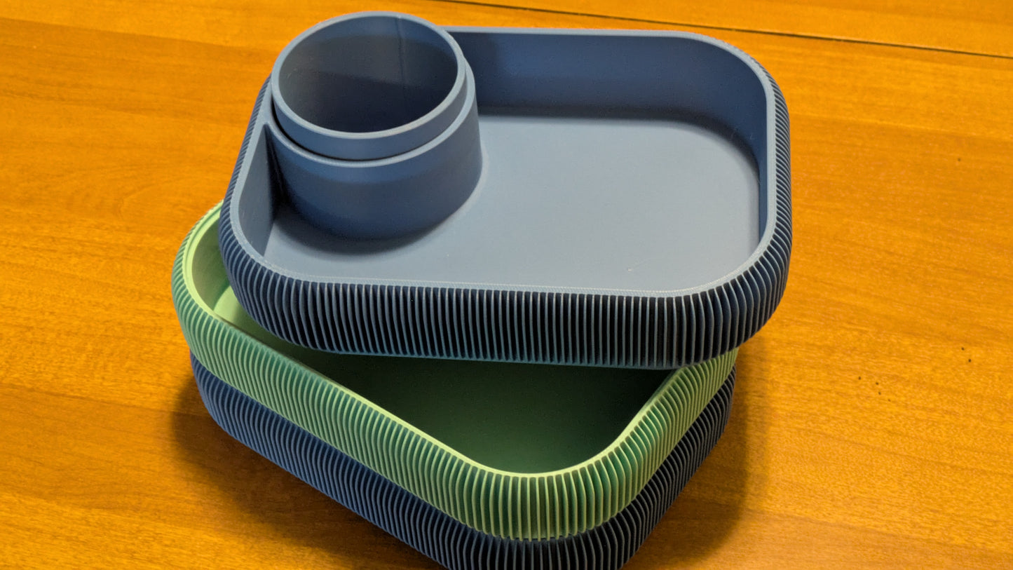Stackable makeup organizer (Version II)