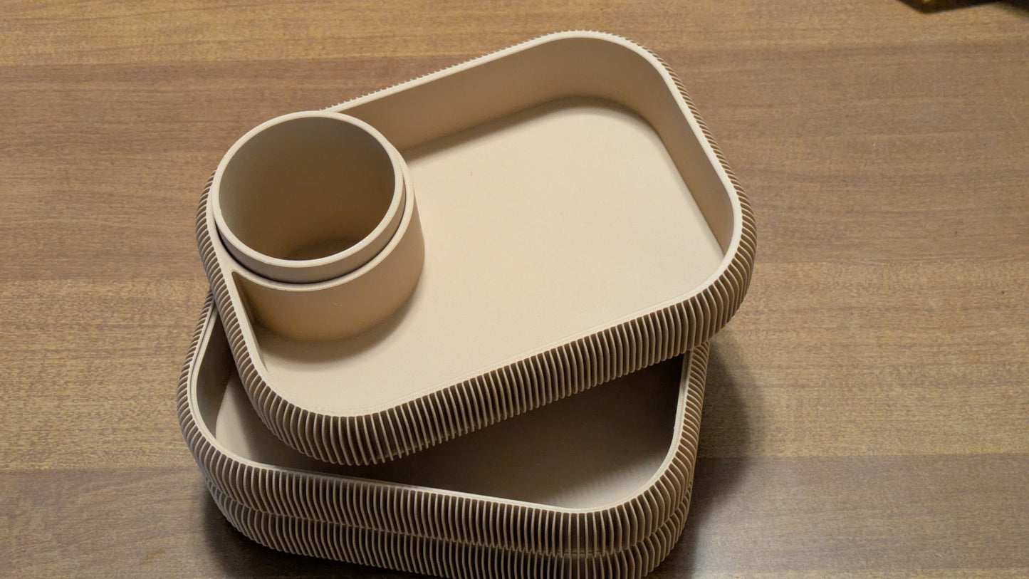Stackable makeup organizer (Version II)