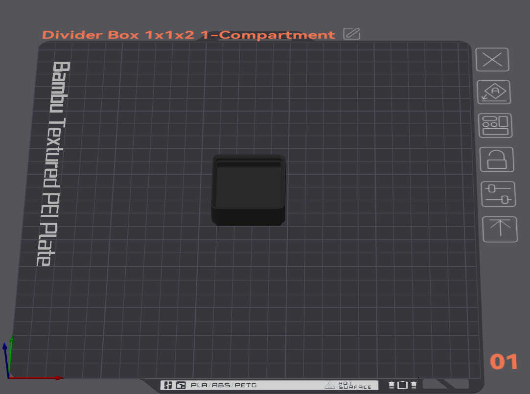 Gridfinity Divider Bins