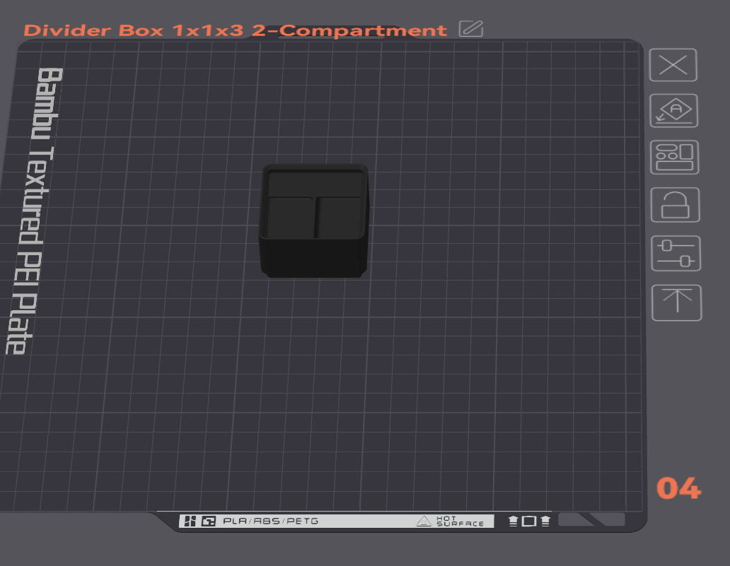 Gridfinity Divider Bins