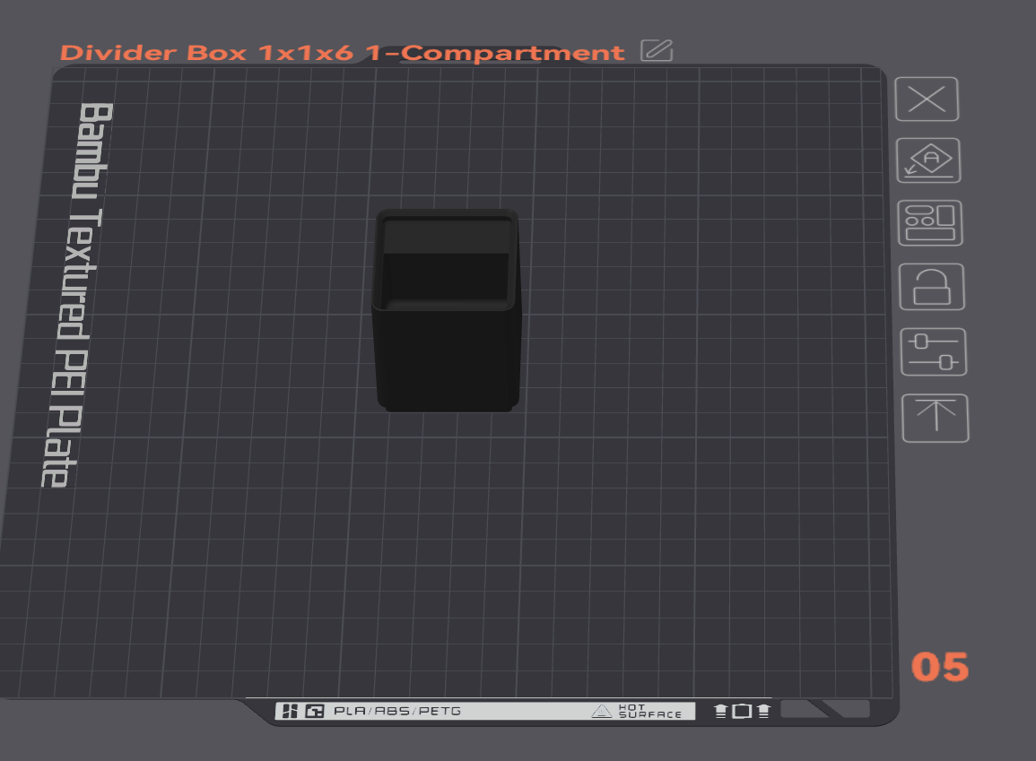 Gridfinity Divider Bins