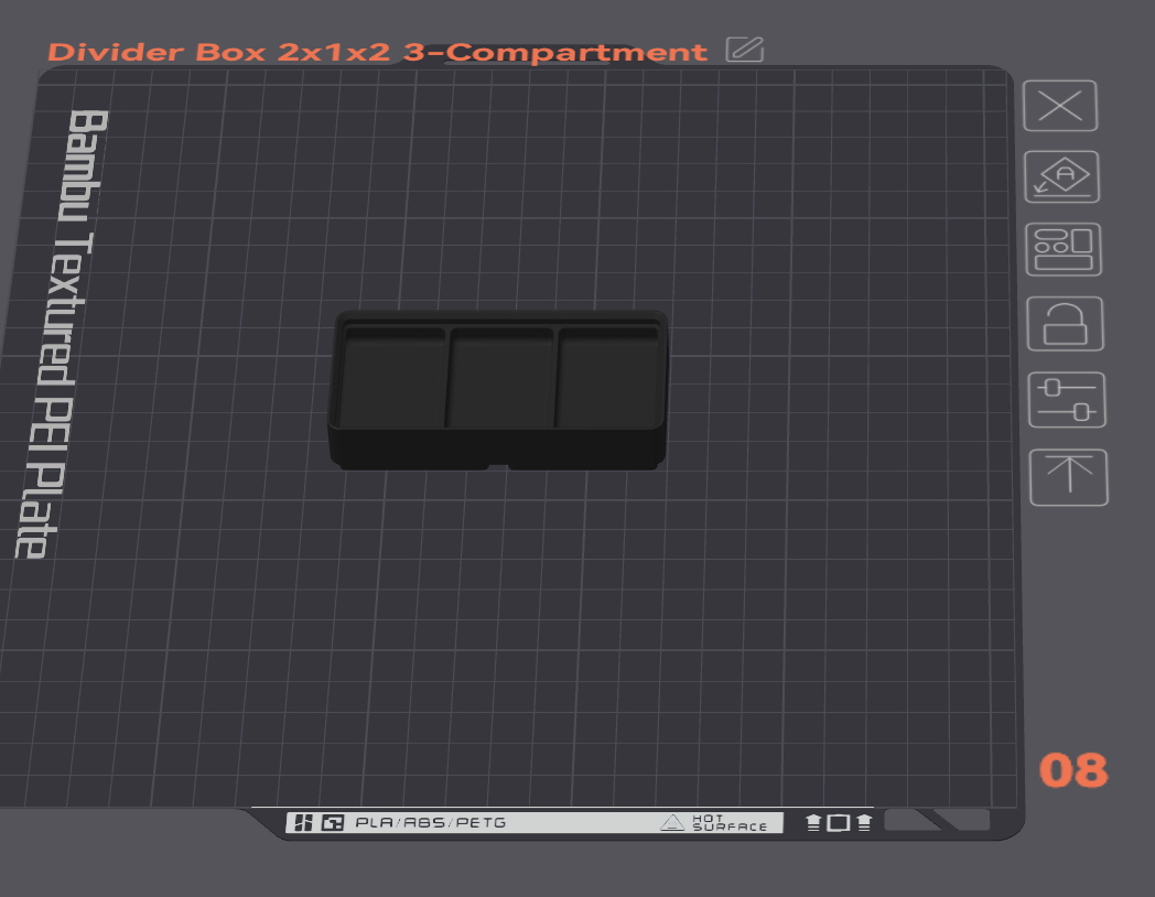 Gridfinity Divider Bins