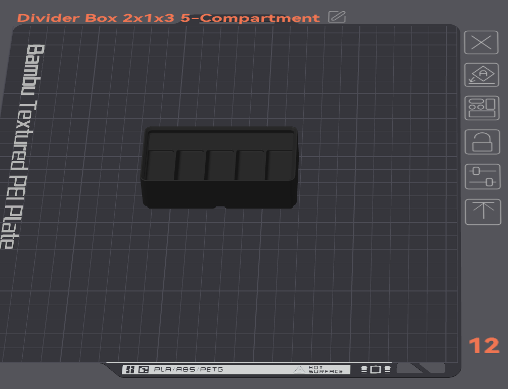Gridfinity Divider Bins