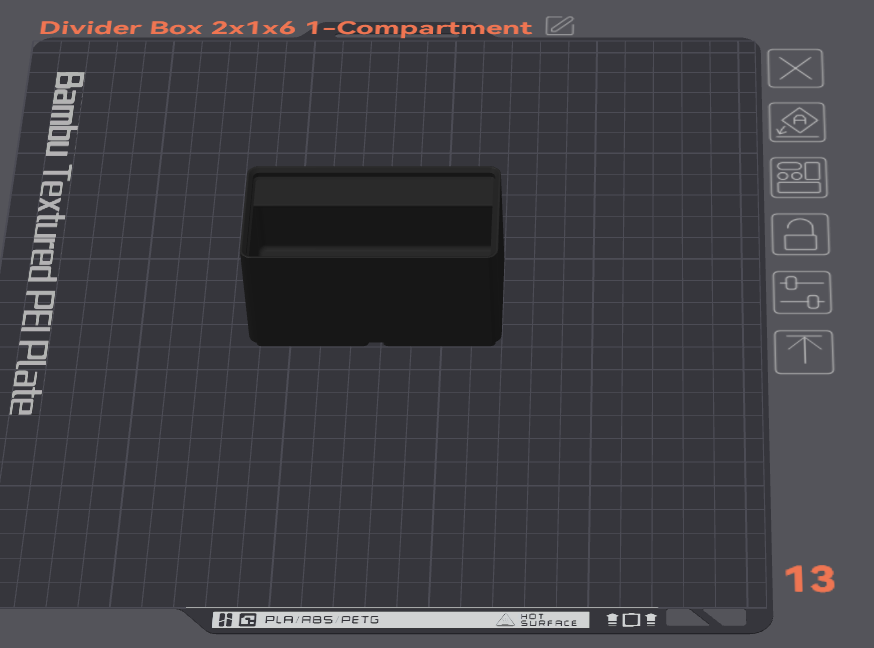 Gridfinity Divider Bins