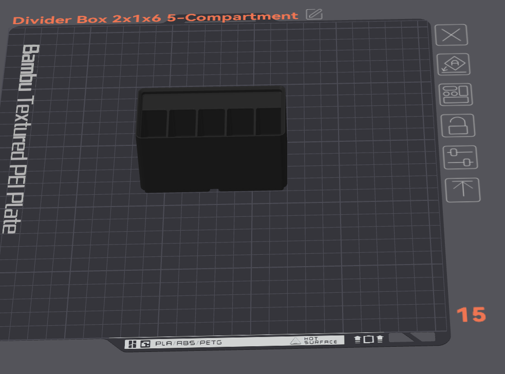 Gridfinity Divider Bins