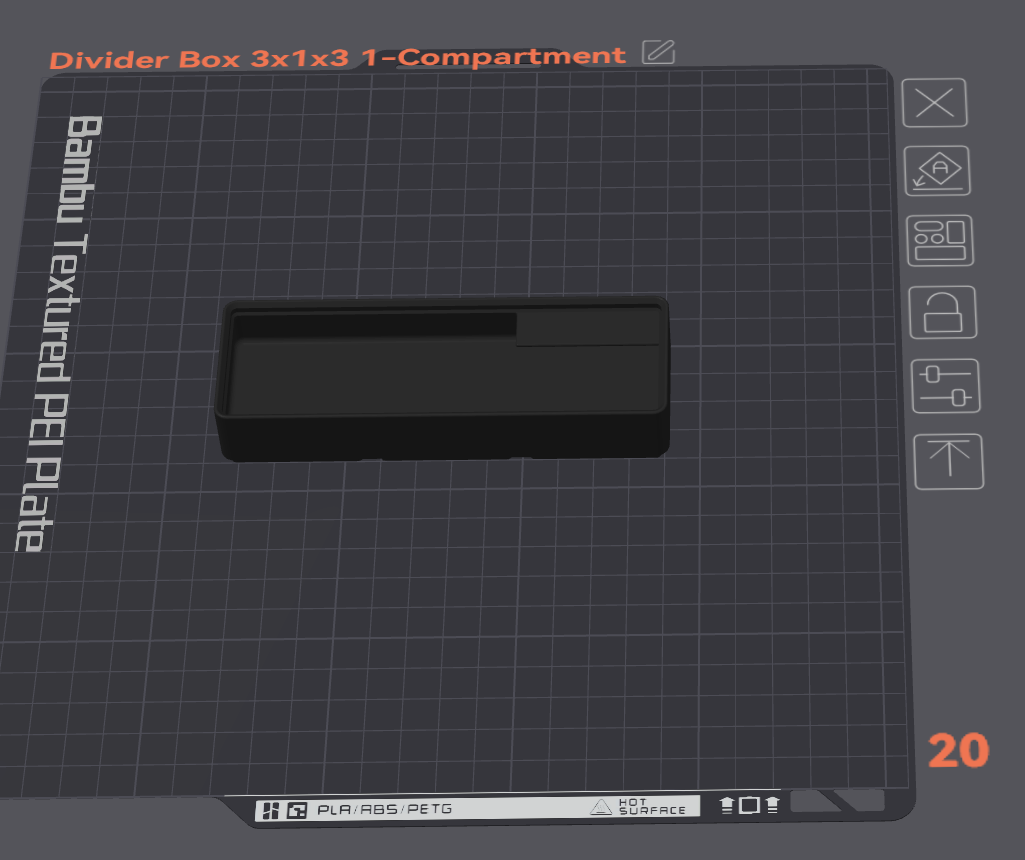 Gridfinity Divider Bins