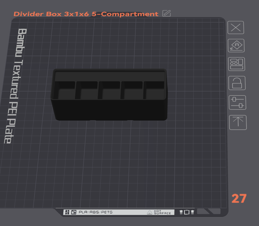 Gridfinity Divider Bins