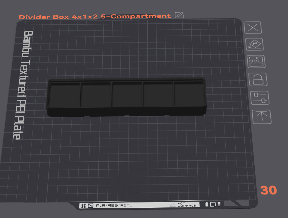 Gridfinity Divider Bins
