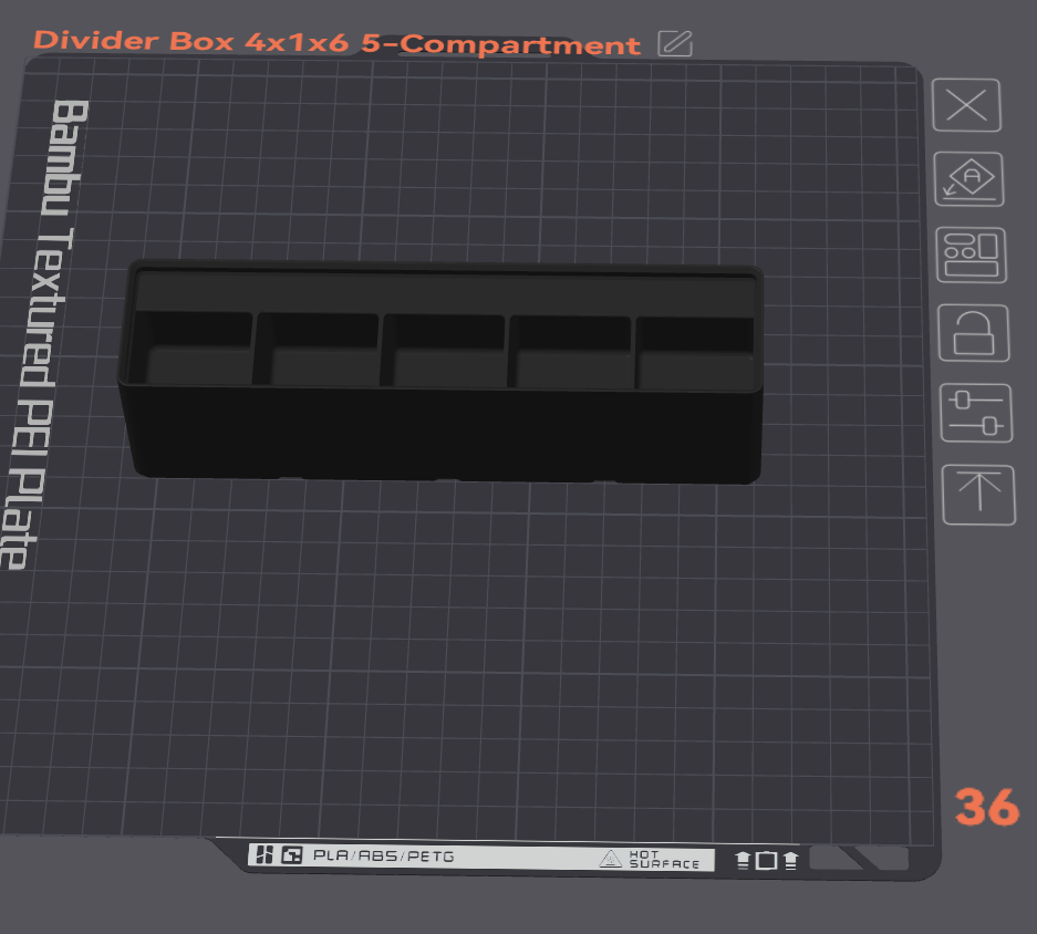 Gridfinity Divider Bins
