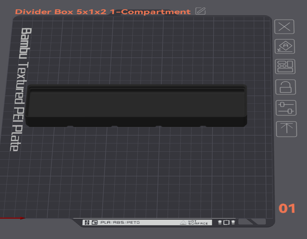 Gridfinity Divider Bins