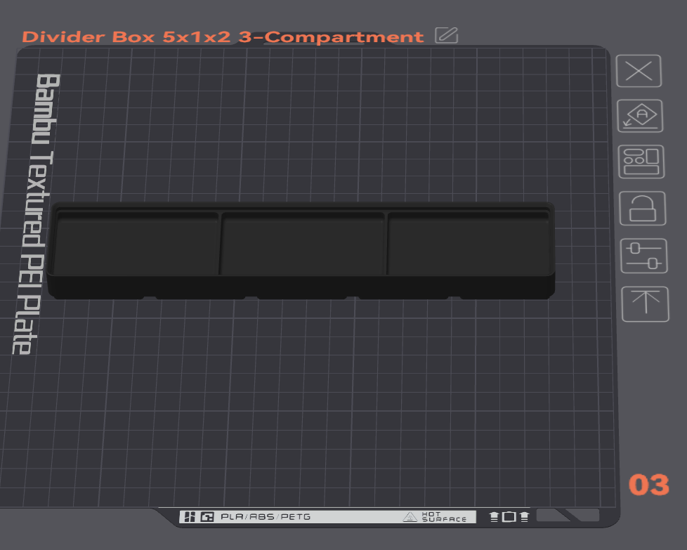 Gridfinity Divider Bins