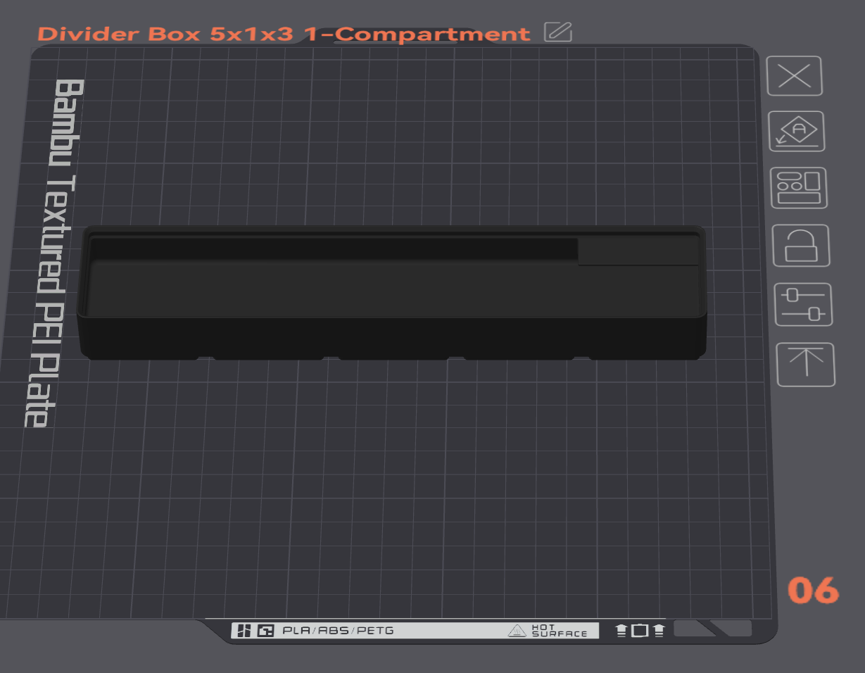 Gridfinity Divider Bins