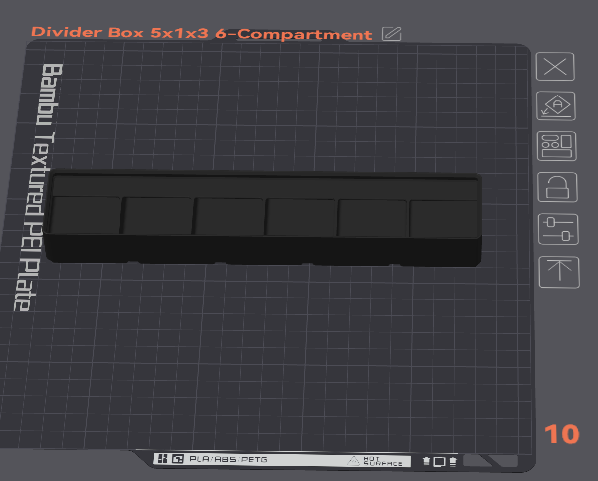 Gridfinity Divider Bins