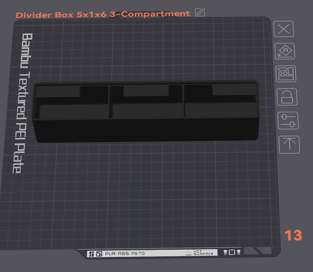 Gridfinity Divider Bins