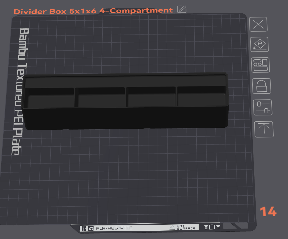 Gridfinity Divider Bins