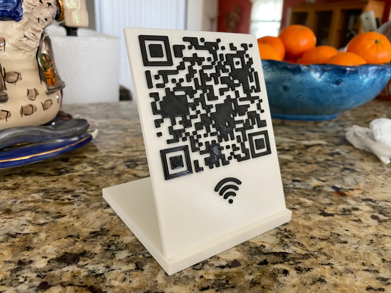 Wifi QR Code Display
